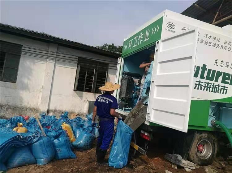 滦平工业污泥压干处理